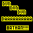 Animated contact sheet of a yellow pixelated stick figure running with repeated text "BATHAN!!!" on black background, arranged in 5x5 grid showing sequential frames from an animation sequence.