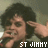 A 48x48 pixel animated contact sheet showing two sequential frames of a person with dark curly hair making hand gestures near their face, with text at the bottom.