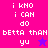Pixelated text on a split background with two star icons changing color between frames.