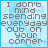 pixelated text on a light blue background with faint branch patterns, displaying phrases about finding and loving someone with a broken smile