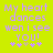 A bright yellow background displays purple pixelated text reading "My heart dances when I see you!" with five asterisks below, where the third asterisk is brown.