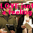 Two figures in military-style uniforms stand side-by-side with a woman in a white top and brown shorts; pink text overlays read "LOVE isn't a feeling" and "Its an ability".