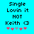 Pixelated text and symbols on a cyan background with two identical static frames showing text and heart icons.