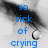 A split-screen animated image shows a person with tears on their face, transitioning from 'so sick of crying maybe outside I'm smiling...' to 'and tired of trying out inside I'm dying<3'.