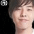 Animated contact sheet of a male character with repeated text "saranghae" and play button icons across multiple frames showing subtle facial expression changes.
