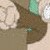 Animated cartoon character in three sequential frames showing a pointing gesture and exaggerated facial expression against a brown background with green accents.