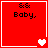 Red square icon with "& & Baby," text and heart symbols changing