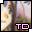 A pixelated scene with a tree and soft pastel background, featuring the text "TO" in stylized letters that alternate between pink and white.