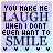identical pixelated text-based icons with purple and blue gradient backgrounds displaying "YOU MAKE ME LAUGH WHEN I DONT EVEN WANT TO SMILE" in black block letters