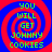 Four identical display a red and blue spiral background with green text reading YOU WILL GET JOHNNY COOKIES