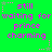 Green background with pink text reading "still waiting for prince charming" and small pink stars scattered around.