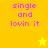 Pixelated text 'single and lovin it' in pink on yellow background with a small star icon.