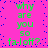 A static image with a bright pink background and scattered blue dots, displaying green text that reads "why are you so fa-l-off?" in two identical vertical
