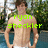 A pixelated image of a shirtless person standing by a pool with green foliage background, overlaid with green text reading 'ryan sheckler' and 'nuf said'.