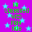 A static image with a bright purple background filled with light blue stars, displaying green text that reads "im obsessed with man ride" in multiple repeated instances.