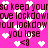 Pixelated pink background with repeated dark brown text and white heart shapes, showing animated text changes between frames.
