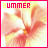 six identical flower images with 'SUMMER' text, each bordered in red