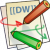 Pixelated icon shows a document with '[[DOWN]]' text, red arrow, green scroll, and orange pen on layered papers.