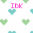 Pixelated icon with pink text, green and blue hearts on white background; bottom section shows question marks.