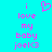 Pixelated cyan background with pink text and a heart symbol, displaying 'i love my baby joel<3' in two identical vertical