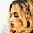 A 4-frame contact sheet of a pixelated animated icon featuring three distinct poses of a woman with long blonde hair, alongside a black rectangular banner displaying "Coolbuddy.com" in white text.