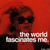 Pixelated image of a person with dark hair and sunglasses against red background holding white sign with text.