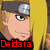 Pixelated anime-style character with blonde hair and a gray headband, red text reading 'Osidara' at bottom.