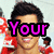 six shows a person in a red outfit with text overlays changing