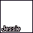 Pixelated text 'Jessie' appears in multiple positions with green highlighting on different letters across frames