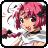 Pixelated anime-style buddy icon featuring a character with pink hair and black accessories on the left, paired with "Anime IM" text on a black background to the right.