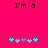 A bright pink background displays 'I'm a' text above two of cyan and gray puzzle pieces, with the right 's second piece shifting position