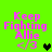Green background with pink text reading 'Keep Fighting Allie </3' and a heart symbol changing color across frames.