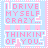 Pixelated text in pink and white within speech bubbles on a light blue background with vertical pink stripes.