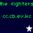 Green text and star icons on dark blue background with repeated patterns.