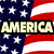 A patriotic-themed animated contact sheet showing three frames of a US flag background with text and candidate names changing across frames.