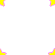 Yellow star shapes with pink outlines scattered across a white background, some partially visible at edges.