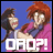 Two pixelated anime characters with red and brown hair stand against a blue background, one holding the other's arm, with large white text reading "ORO?!" at the bottom.