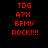 Red pixelated text on black background with white rectangular highlights shifting across four lines of text.