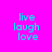 A static image with cyan text 'live laugh love' on a bright pink background, featuring yellow horizontal bars in four different positions.