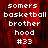 Pixelated text on a red background with two identical static frames and one gray frame.