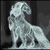 Animated ghost, tombstone with R.I.P., Frankenstein face, black cat, pumpkin, and zombie in a