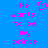 Blue background with pink pixelated text reading 'He wants to be my prince' and a heart symbol replacing the 'o' in 'to' on the left side.