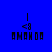 Blue background with black text and symbols, featuring a vertical line, '<3', and 'ANANOO' in pixelated font, with a white rectangular bar moving across the top and bottom in animation.