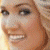 Pixelated image of a woman's face with repeated text "SOME HEARTS JUST GET LUCKY SOMETIMES - CARRIE UNDERWOOD" in black block letters on white background, arranged as contact sheet frames.