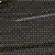 Static pixel art composition with scattered colored squares on dark gray background, featuring a central horizontal light gray band and small yellow square in top-left corner.