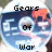 Pixelated icon with blue and white background showing a character's face, text reads 'Gears of War Game I've Ever Played' across four