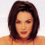 Pixelated image of a person with shoulder-length brown hair against white background, next to green text reading Original Icons .com on dark green backdrop.