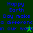 Pixelated text reads 'Happy Earth Day make a difference in our world' with green star symbols on dark and bright green backgrounds.