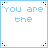 Two side-by-side pixel art frames of a buddy icon showing text animation with the word 'One' appearing in the second frame.