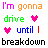 Pixelated text and heart symbols in multiple colors arranged across four lines on a white background.
